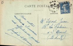 CPA Gap Monument du Baron Ladoucette 