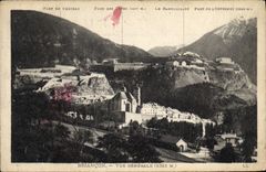 CPA Briancon La Chaussee du Pont de la Guisanne a la Porte d'Embrun 