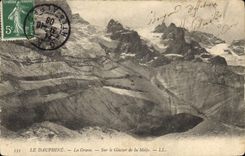 CPA Le Dauphine La Grave le Lac Leris et le Massif de la Meije 
