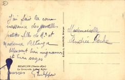 CPA Briancon Pont Baldy sur la Cerveyrette 