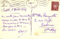 CPA Briancon Pont Baldy sur la Cerverette 