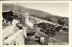 CPA Dans le Queyres Le Mont Viso et le Pic d'Asti 