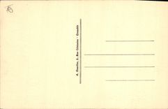 CPA Briancon La Croix de Toulouse et au fond le Chaberton 