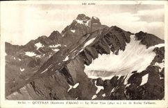 CPA Queyras Environs d'Abries Le Mont Viso vu de Roche Taillante 