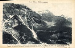 CPA Vallee de Champsaur Sommet du Garabru et de l'Aiguille 