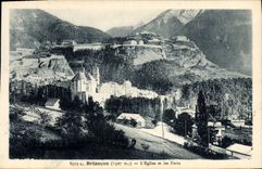 CPA Briancon L'Eglise et les Forts 