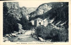 CPA Briancon Le Pont Baldy sur la Cerveyrette 