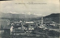 CPA Gap Vue generale prise de la Route de Veynes 