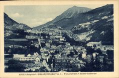 CPA Dauphine Briancon Vue generale et Sainte Catherine 