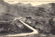 CPA Les Alpes Le Lautaret Hotel Route nationale de Grenoble a Briancon 
