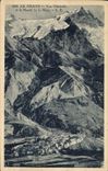 CPA La Grave Vue Generale et le Massif de la Meije 