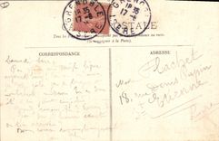 CPA La Grave Chapelle des Terrasses et le Grand Pie de la Meije 