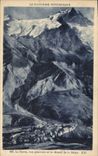 CPA Le Dauphine Pittoresque La Grave vue generale et le Massif de la Meije 