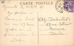 CPA Le Dauphine Pittoresque La Grave vue generale et le Massif de la Meije 