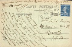 CPA Briancon Pont d'Asfeld route du Fort des Tetes 