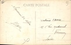 CPA La Grave Chapelle des Terrasses et le Grand Pic de la Meije 