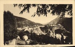 CPA Briancon Vue Generale L'Eglise et les Forts avances 