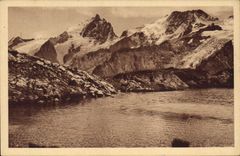 CPA Hautes Alpes Lac Lerie La Meige Le Rateau 