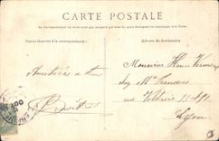 CPA Embrun Tour Brune Ancien donjon archiepiscopal Entree de la Caserne Dalaroche 