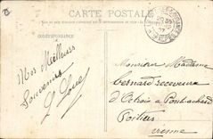 CPA Briancon Le Pont d'Asfeld Au fond le Chaberton Fort Italien 