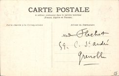 CPA La Grave Eglise des Terrasses et la Meije 