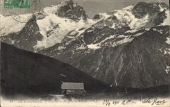 CPA Le Dauphine Vue sur la Meije 