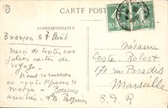 CPA Dauphine Le Col du Lautaret Le Massif de la Meije vue de la route du Galibier 