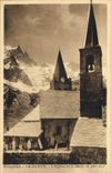 CPA Dauphine La Grave L'Eglise et la Meije 