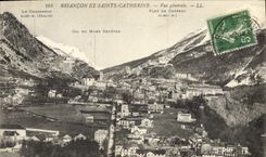 CPA Briancon et Sainte Catherine Vue generale 