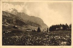 CPA Mont Genevre au printemps 