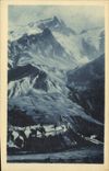 CPA Dauphine Route des Alpes La Grave la Meije et ses glaciers 