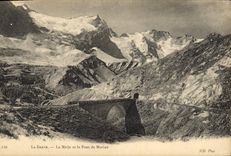 CPA La Grave La Meije et le Pont de Morian 
