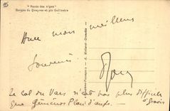 CPA Route des Alpes Gorges du Queyras et pic Guillestre 