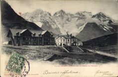 CPA Col du Lautaret et Glacier de l'Homme 