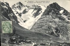 CPA Dauphine Col du Lautaret Le Glacier de l'Homme 