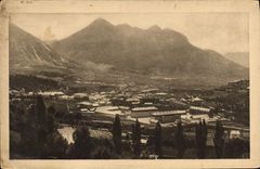 CPA Briancon Panorama de la Vallee de Sainte Catherine 