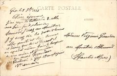 CPA Les Alpes Theus Une demoiselle coiffee 