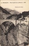 CPA Briancon Pont d'Asfeld sur la Durance 