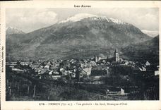 CPA Embrun Vue generale Au fond Montagne d'Orel 