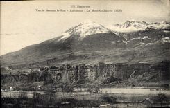 CPA Embrun Vue de dessous le Roc Au dessus Le Mont Guillaume 