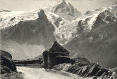 CPA Briancon La Grave Oratoire du Chazelet et la Meije 