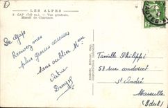 CPA Gap Vue generale Massif de Charance 