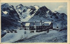 CPA Col du Lautaret Le Chalet Hotel PLM et la Meije 