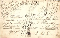 CPA Embrun Vue generale Au fond Cretes de Boussolene 