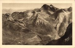 CPA Panorama du Col du Lautaret Route de Briancon 