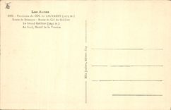 CPA Panorama du Col du Lautaret Route de Briancon 