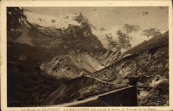 CPA La Route du Lauteret La Meije vue de la sortie du Tunnel de la Grave 