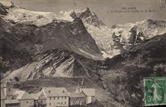 CPA Les Alpes La Grave et la chaine de la Meije 