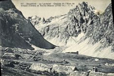 CPA Dauphine Le Lautaret Chalets de l'Alpe Villard d'Arene et Roche meane 