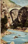 CPA Briancon Le Pont d'Asfeld au dessus de la Durance 